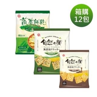 【中祥】自然之顏蘇打餅乾 箱購(12包/箱)