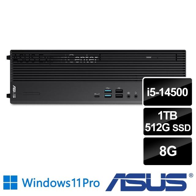 【ASUS 華碩】i5十四核薄型商用電腦(M701SER/i5-14500/8G/1TB HDD+512G SSD/W11P)