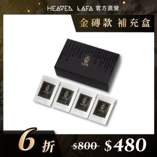 【HEAVEN LAFA 天堂費洛香】金磚車用香氛 香氛片補充包(神獸阿努比/法老王帝國/永生法老魂/愛神哈索爾)