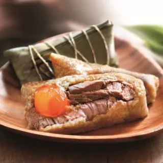 【南門市場立家】*湖州蛋黃鮮肉粽1顆(200g/顆;端午節肉粽)