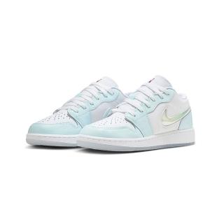 【NIKE 耐吉】Air Jordan 1 Low GS 冰雪 流沙 珠光 霓虹 水藍 HJ3481-491