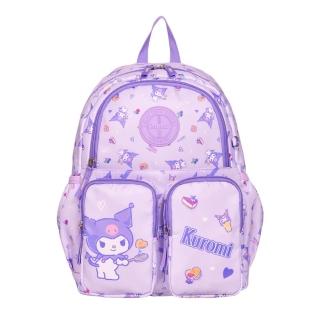 【IMPACT 怡寶】兒童包 酷洛米 Kuromi 後揹包 粉紫 IMQKU001PL(酷洛米Kuromi酷萌圖案)