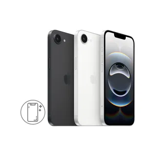 【Apple】iPhone 16e(256G/6.1吋)(超值殼貼組)