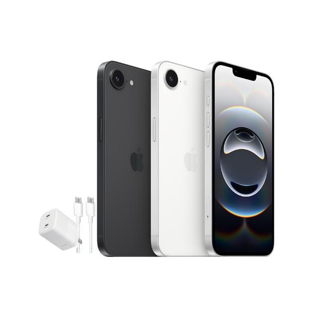 【Apple】iPhone 16e(512G/6.1吋)(40W雙孔閃充組)