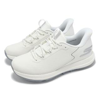 【SKECHERS】高爾夫球鞋 Go Golf Elite 6 Slip-Ins 女鞋 防水鞋面 白 足弓支撐 高球(123130-WHT)