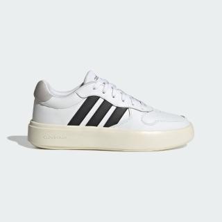 【adidas 愛迪達】休閒鞋 女鞋 運動鞋 LITECOURT 白 JI2162