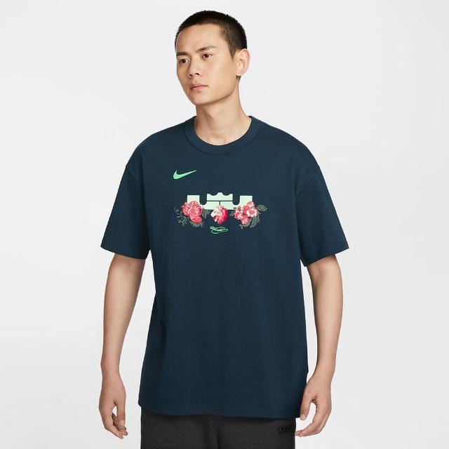 【NIKE 耐吉】短袖上衣 男款 運動 AS LBJ M NK TEE M90 OC FA24 藍 FZ8074-478