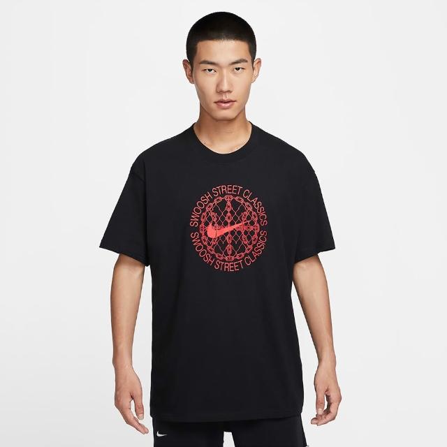 【NIKE 耐吉】短袖上衣 男款 運動 AS M NK TEE M90 NAOS SS CLASSI 黑 FZ8070-010