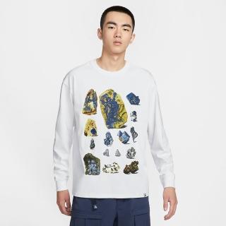 【NIKE 耐吉】長袖上衣 男款 運動 AS M NRG ACG TEE LS OC MINERAL 米白 FZ6701-121