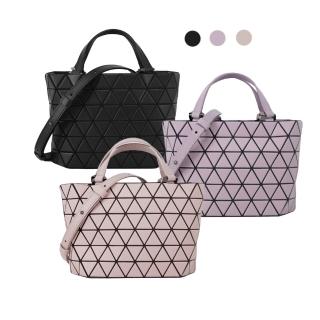 【ISSEY MIYAKE 三宅一生】CRYSTAL MATTE啞光斜背/手提兩用包(2色選)