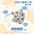 【淨新】5-10歲兒童 3D立體醫療用口罩(50入/盒 細繩不勒耳 口罩國家隊)