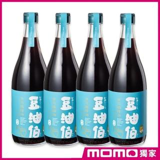 【豆油伯】金美滿無新增糖釀造醬油4入組(680mlx4 /送禮自用皆宜)