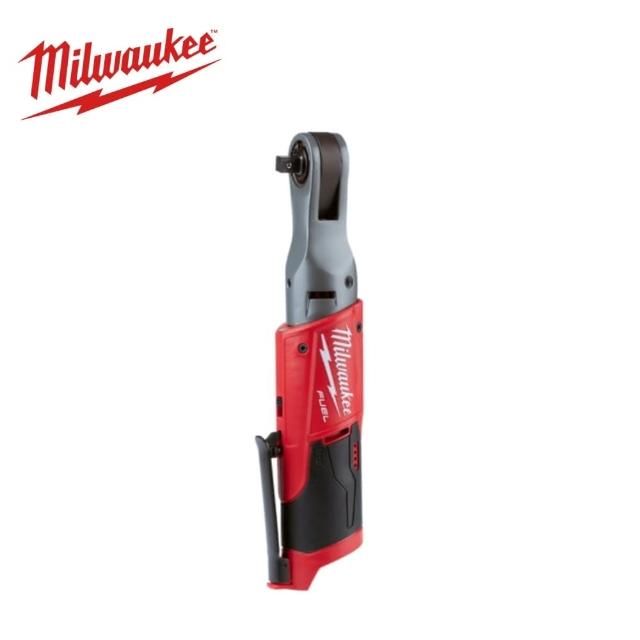 【Milwaukee 美沃奇】12V鋰電無碳刷3/8吋精巧衝擊棘輪-M12 FIR38-0 原廠公司貨(無電池充電器)