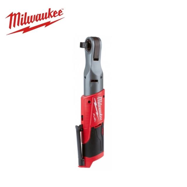 【Milwaukee 美沃奇】12V 鋰電無碳刷1/2吋精巧衝擊棘輪-M12 FIR12-0 原廠公司貨(無電池充電器)