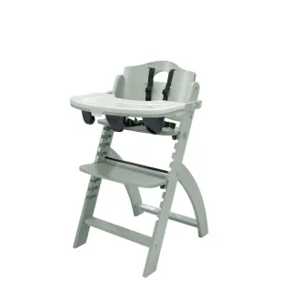 【Abiie】Beyond Junior TYK成長型高腳餐椅 迷霧灰 含椅墊(椅墊多色可選)