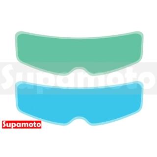 【Supamoto】安全帽防霧潑水膜(頭盔/防霧膜/防雨膜/潑水/防水/全罩/半罩/墨片/可樂帽)