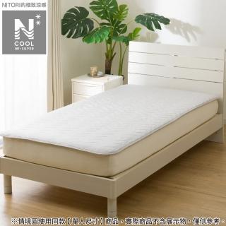 【NITORI 宜得利家居】極致涼感 止滑保潔墊 N COOL WSP GY 雙人加大 S2503(涼感 止滑保潔墊 保潔墊)