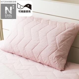 【NITORI 宜得利家居】極致涼感 全包式枕頭保潔套 DH N COOL WSP RO S2503(涼感)