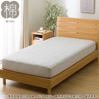 【NITORI 宜得利家居】全包式保潔墊 DH VELOR GY 雙人 T04(全包式保潔墊 保潔墊)