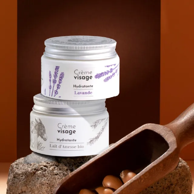 【PURESENCE 樸香氛】法國馬賽皂之家驢奶緊緻凍齡凝霜50ml(臉部保養 保濕霜 護膚霜)