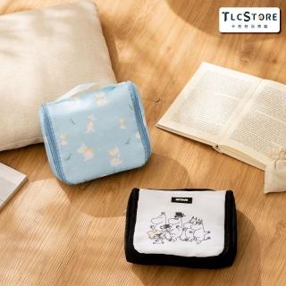 【TLCSTORE】Moomin嚕嚕米姆明可掛式旅行盥洗包/旅行化妝包/洗漱包/收納包(2色可選)