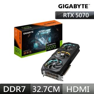 【GIGABYTE 技嘉】GeForce RTX5070 GAMING OC 12G 顯示卡(GV-N5070GAMING OC-12GD)