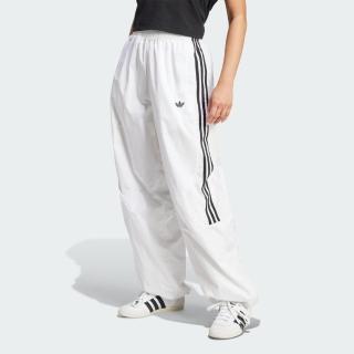 【adidas 愛迪達】長褲 女 休閒褲 亞規 TEAMGEIST TP 白 JD0257