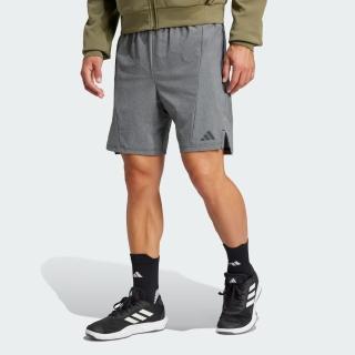 【adidas 愛迪達】短褲 男 運動褲 D4T MEL SHORT 灰 JE5679