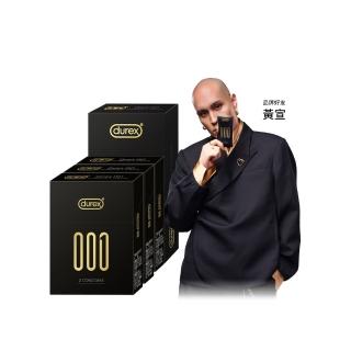 【Durex 杜蕾斯】001水性PU衛生套保險套(2入x3+6入)