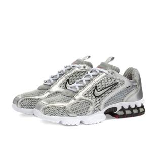 【NIKE 耐吉】Zoom Spiridon Caged 2 Metallic Silver 銀彈 男鞋 CJ1288-001