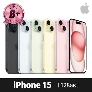【Apple】B+ 級福利品 iPhone 15 128G(6.1吋)
