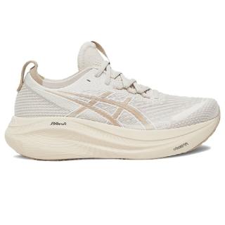 【asics 亞瑟士】GEL-NIMBUS 27 男款 緩衝 慢跑鞋 米卡其(1011C096-200)