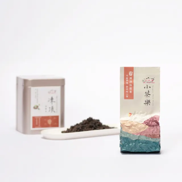 【小茶樂】凍頂烏龍茶台灣鹿谷沖泡茶葉(75g)