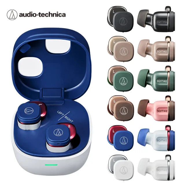 【audio-technica 鐵三角】ATH-SQ1TW2(真無線耳機) - momo購物網 - 好評推薦 -2025年7月