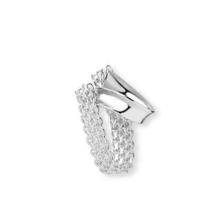 【Olivia Yao Jewellery】純銀 叛逆個性感 U型垂墜式耳夾(Soft Collection)