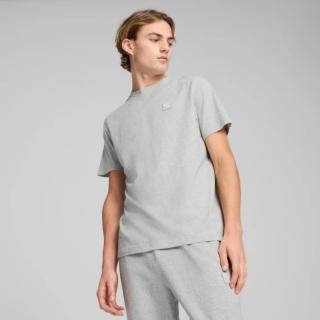 【PUMA】短袖上衣 男 歐規 ESS ELEVATED 灰 68472604