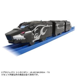 【TAKARA TOMY】PLARAIL 鐵道王國 電動火車：黑暗新幹線 - 黑帝斯 不可變形(多美火車)