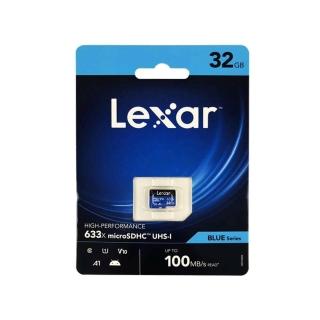 【Lexar 雷克沙】microSD 32G 高速記憶卡(C10/U1/A1/V10)