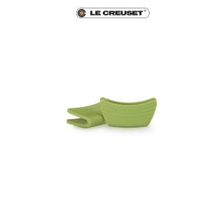 【Le Creuset】耐熱矽膠鍋耳防燙握把2入(棕櫚綠)