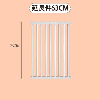 【小不記】高76公分 63公分寬 加長配件(雙向開門+自動回彈 兒童安全圍欄 寵物柵欄)