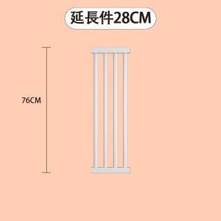 【小不記】高76公分 28公分寬 加長配件(雙向開門+自動回彈 兒童安全圍欄 寵物柵欄)