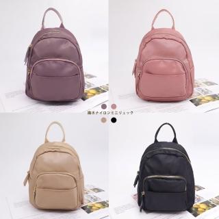 【Catsbag】防潑水尼龍迷你後揹包 長夾不可放(防水包 #後揹包)