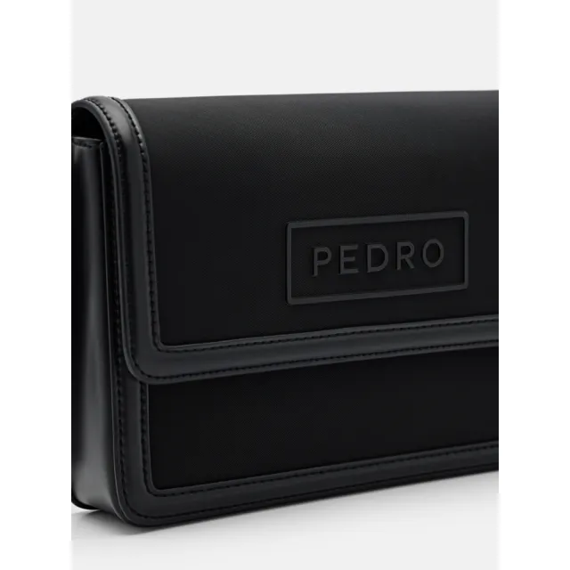【PEDRO】Gordon 簡約拚色腰包-黑/混色(小CK集團品牌 官方直營 中性系列)