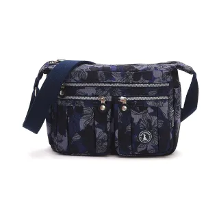 【冰山袋鼠】楓糖瑪芝 - 造型多層斜背包 - 花繪風(5035-1BF)