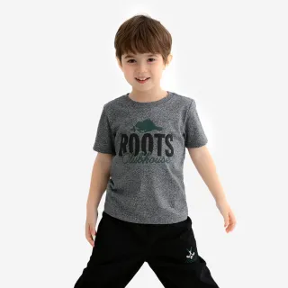 【Roots】Roots 小童-OUTDOOR 短袖T恤(灰色)