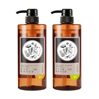 【tsaio 上山採藥】台灣茶沐浴 750mlX2入(冷泉玉露/烏龍茶沐浴乳/獨家大容量)