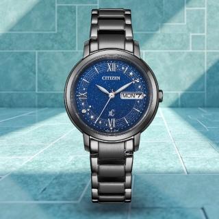 【CITIZEN 星辰】X Hebe 聯名簽名款光動能錶 女錶 手錶 田馥甄-32.5mm(EW2428-59L)
