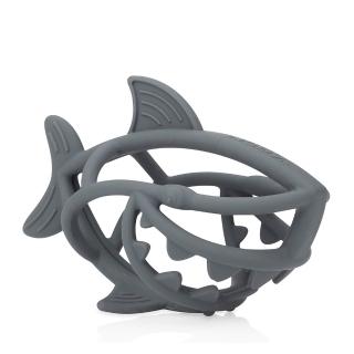 【Nuby】手抓球固齒器-鯊魚