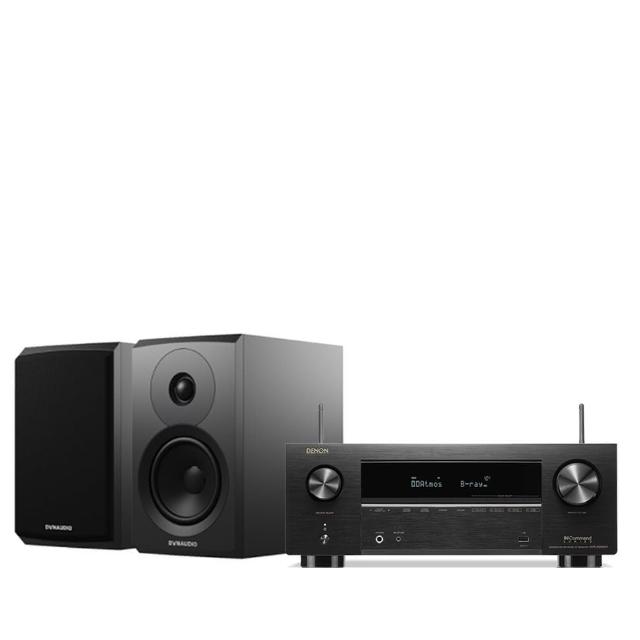 【Denon 天龍】兩聲道音響組合(AVR-X2800H+Dynaudio Emit 20 喇叭)