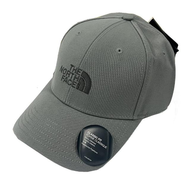 【The North Face】暗苔綠X深綠刺繡logo棒球帽(NF0A4VSVSOU)